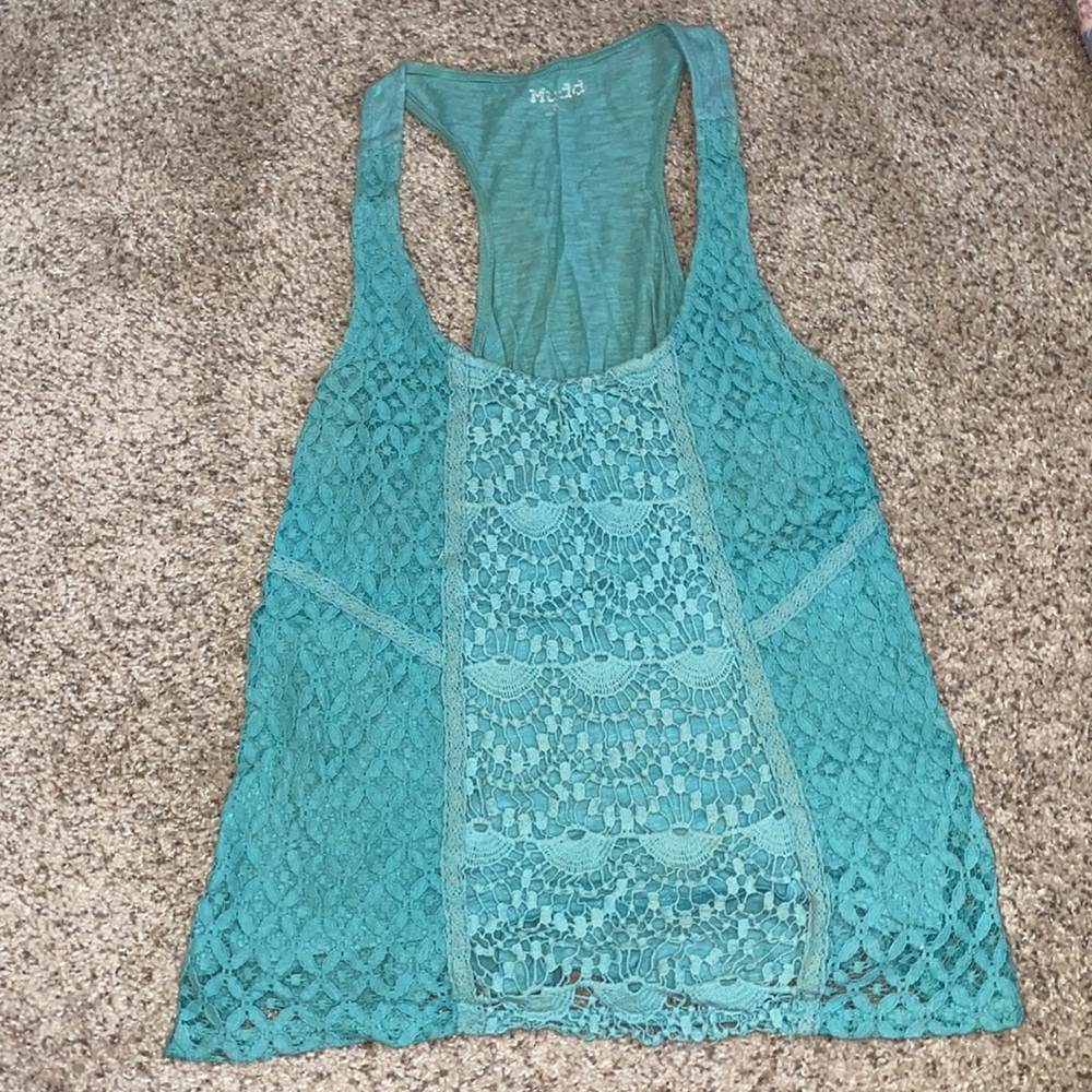 Light blue tank top